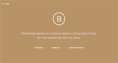 Desktop Screenshot of blacksheepdesign.co.nz